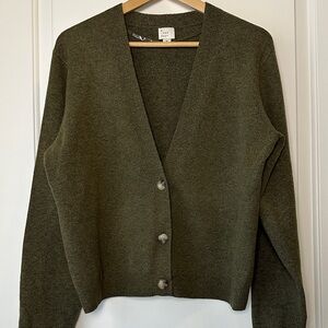 a new day Olive Cardigan, Medium